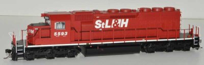 Bowser 24510 HO GMD SD40-2 ESU LokSound & DCC - St L& H (St Lawrence and Hudson) #5593