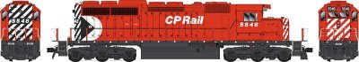 Bowser 24952 - HO GMD SD40 - Standard DC - Executive Line - CP Rail #5551 - 8 inch Nose Stripe, S...