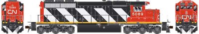 Bowser 24977 - HO GMD SD40 - DCC/Sound - Executive Line - CN #5091 - Sargent Stripe Sch., Non Dyn...