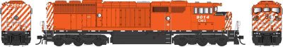 Bowser HO 24990 CM&Q GMD SD40-2F DCC and Sound #9024