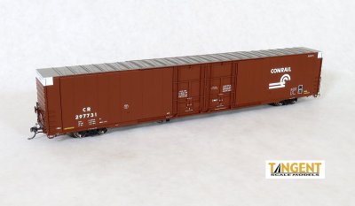 Tangent 25041-07 - HO Greenville 86Ft Double Plug Door Box Car - Conrail (Delivery 4-1978) #29780...