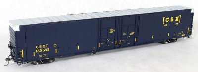 Tangent 25043-02 - HO Greenville 86Ft Double Plug Door Box Car - CSXT (Boxcar Scheme 2019+) #1806...