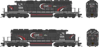 Bowser 25345 - HO GMD SD40-2 - DCC Ready - Cando #5305