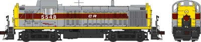 Bowser 25454 - HO Alco RS-3 Phase 1 - DC/DCC Ready - Conrail (ex Erie Lackawanna) w/ Large Louver...