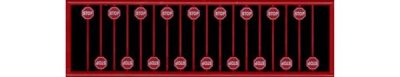 Tichy Train 2612 - N Scale Red Stop Signs 18pcs