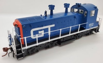 Rapido 27028 HO EMD SW1200 -DC/Silent - Grand Trunk #1512