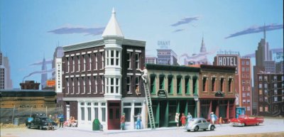 Walthers Cornerstone 3029 - HO Merchants Row 2 - Kit