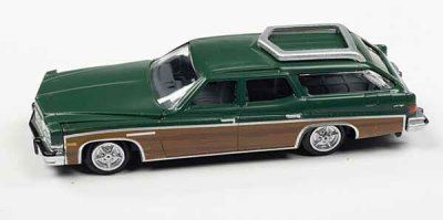 Classic Metal Works 30624 - HO 1975 Buick Estate Wagon - Dark Green