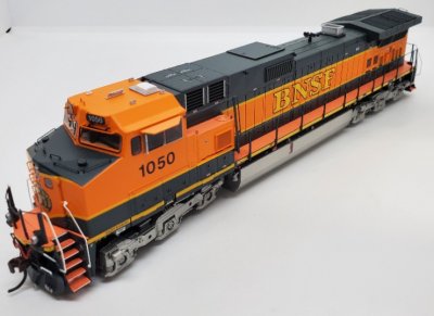 Athearn G31512 HO Scale - G2 Dash 9-44CW Diesel, DCC Ready - BNSF Railway H1 #1050