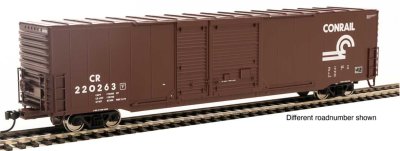 Walthers Mainline 3202 HO 60ft Pullman-Standard Auto Parts Boxcar (10ft and 6ft doors) - Conrail ...