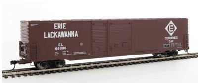 Walthers Mainline 3208 HO 60ft Pullman-Standard Auto Parts Boxcar (10ft and 6ft doors) -Erie Lack...