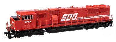 Walthers Mainline 20322 - HO EMD SD60M - DCC/Sound - Soo Line #6059