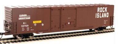 Walthers Mainline 3216 HO 60ft Pullman-Standard Auto Parts Boxcar (10ft and 6ft doors) -Rock Isla...