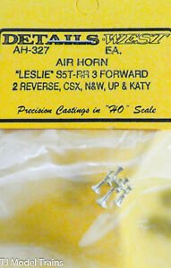 Details West 327 - HO Air Horn - Leslie S5T-RR (1)