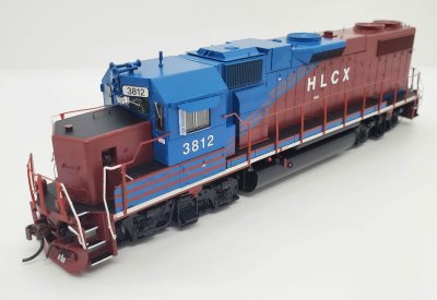 Athearn Genesis G71817 - HO GP38-2 - DCC & Sound - Helm Leasing (HLCX) #3812