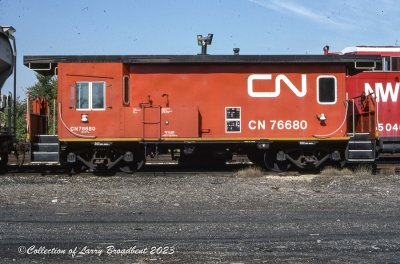 Otter Valley Railroad 57010 - PSC Transfer Van - Canadian National #76673