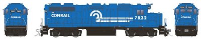 Rapido 38527 - HO Scale GP38 - DCC & Sound - Conrail #7850