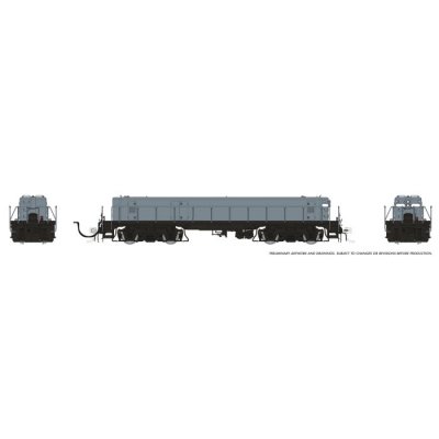 Rapido 39535 - HO EMD/Huntington Slug (DC/DCC/Sound): Grey, Unlettered