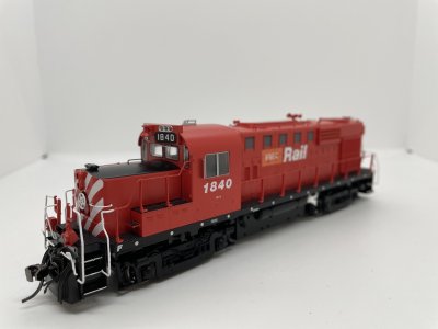 Rapido 32071 HO - RS-18u, DCC Ready - New Brunswick East Coast (Patch) #1840