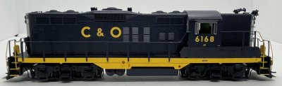 Athearn Genesis G82368 - HO GP9 - DCC & Sound - Chesapeake & Ohio #6168