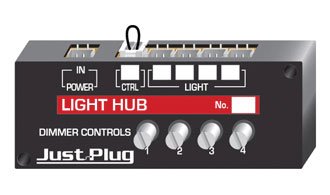 Woodland Scenics 5701 All Scale Light Hub Only - Just Plug Lighting System 