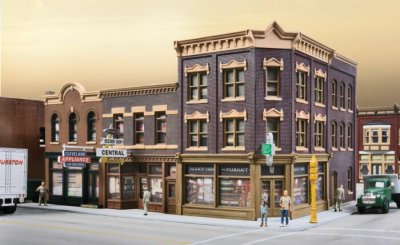 Walthers Cornerstone 4041 - HO Merchants Row V - Kit