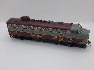 Rapido Trains 222512 - HO GMD FP7 - DCC/Sound - Canadian Pacific (Script Lettering) #4073