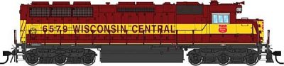 Walthers Proto 41160 - EMD SD45 - DCC & Sound - Wisconsin Central #6579