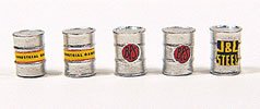 JL Innovative 412 - HO Custom Oil Barrels - Silver, Industrial (5)