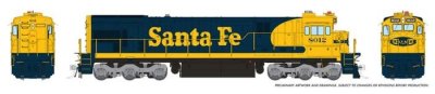 Rapido 42001 - HO GE C30-7 - DCC Ready - ATSF Santa Fe (Early Scheme) #8012