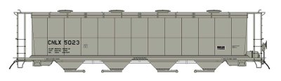 Intermountain 45240-05 - HO 59Ft 4550 Cu. Ft. Cylindrical Covered Hopper - Round Hatch - CNLX, Pl...