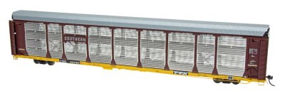 InterMountain 45271 - HO Bi-Level Auto Rack - Southern Rack/TTX Flat Car #603785