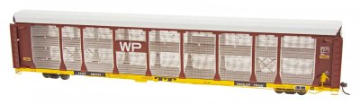 InterMountain 45279 - HO Bi-Level Auto Rack - Western Pacific/Trailer Train Flat Car #913153