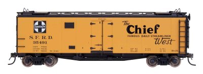 Intermountain 46116-26 HO Scale Santa Fe Refrigerator Car -The Chief West #35427