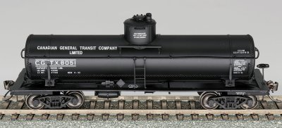 Intermountain 46323 - HO ACF Type 27 Riveted 8,000 Gallon Tank Car - Canadian General Transit #80...