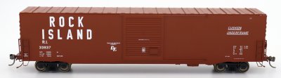 Intermountain 46918-02 HO Scale - 60Ft PS-1 Boxcar - Rock Island #33937