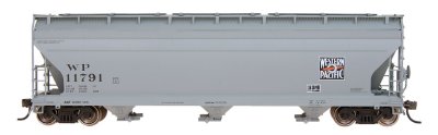 Intermountain 47033-14 - HO RTR ACF 4650 3-Bay Hopper - Western Pacific #11756