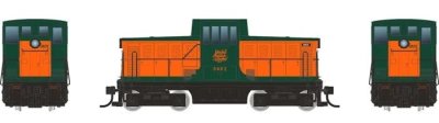 Rapido 48514 - HO GE 44 Tonner Phase Ic - DC/DCC/Sound - New Haven (Warm Orange) #0801