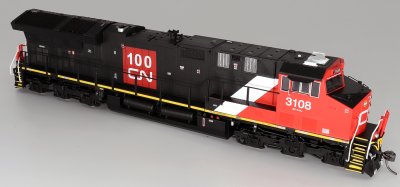 Intermountain 497108-01 - HO ET44 Tier 4 - DCC Equipped - CN/100th Anniversary #3108