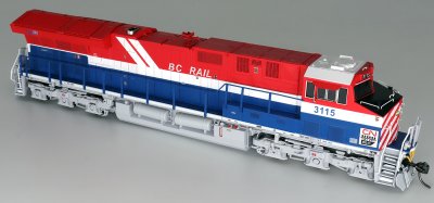 Intermountain 497110S-01 - HO ET44 Tier 4 - DCC & Sound - CN Heritage/BC Rail #3115