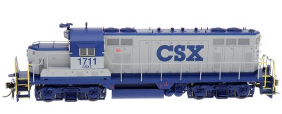 Intermountain HO 49829-03 DCC/ESU LokPilot 5 Equipped EMD GP16 Locomotive CSX 'Blue & Gray' CSXT ...