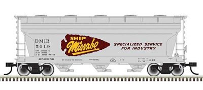 Atlas Trainman 50006117 - N Scale ACF 3560 Center-Flow Covered Hopper - Duluth Missabe & Iron Ran...