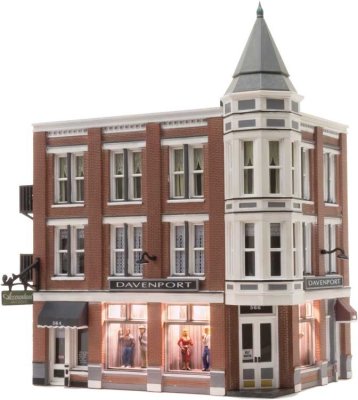 Woodland Scenics 5039 - HO Built-&-Ready Landmark Structures - Davenport Department Store