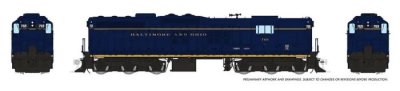 Rapido 50616 - HO EMD SD9 - DCC & Sound - Baltimore & Ohio #769