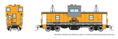 Rapido 510036 - N Scale Wide-Vision Caboose - Rio Grande #01506