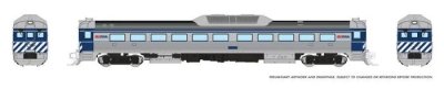 Rapido 516005 - N Budd RDC-1 (Ph 2) - DC/Silent - BC Rail (Blue)