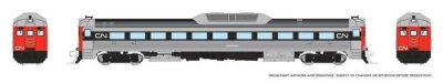 Rapido 516506 - N Budd RDC-1 (Ph 2) - DC/DCC/Sound - Canadian National (CN Noodle)