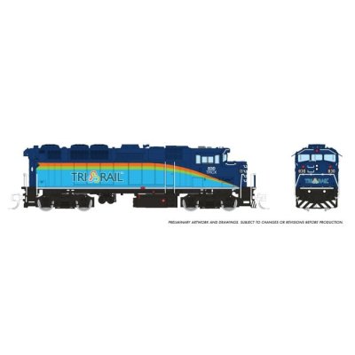 Rapido 519524 - N GMDD F59PH - DC/DCC/Sound - Tri-Rail (Miami) #831