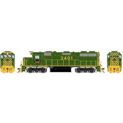 Athearn Genesis G65523 HO Scale - GP39-2 Diesel, DCC & Sound - RDG #3401