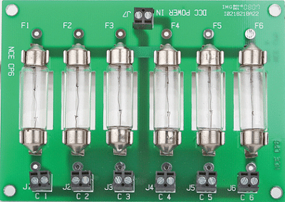 NCE 227 CP6 - 6 Zone DCC Circuit Protector